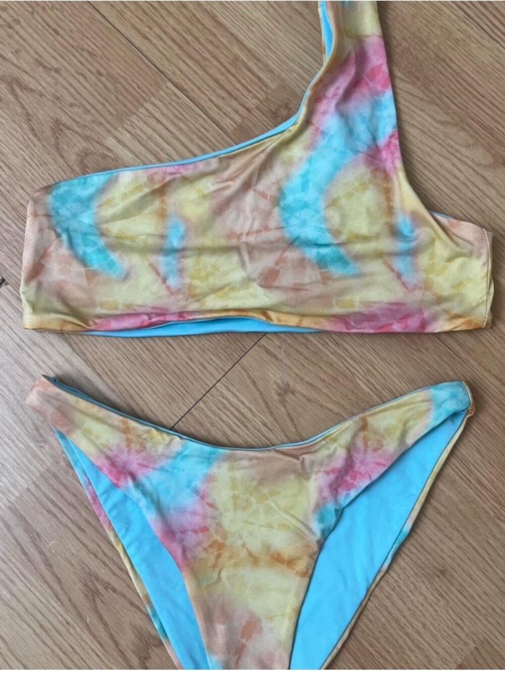 Beach Riot Bikini multi-colored - Tie Dye